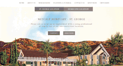 Desktop Screenshot of metcalfmortuary.com